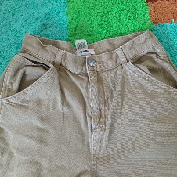 Garage size 1 Tan Cargo jeans - Picture 4 of 4